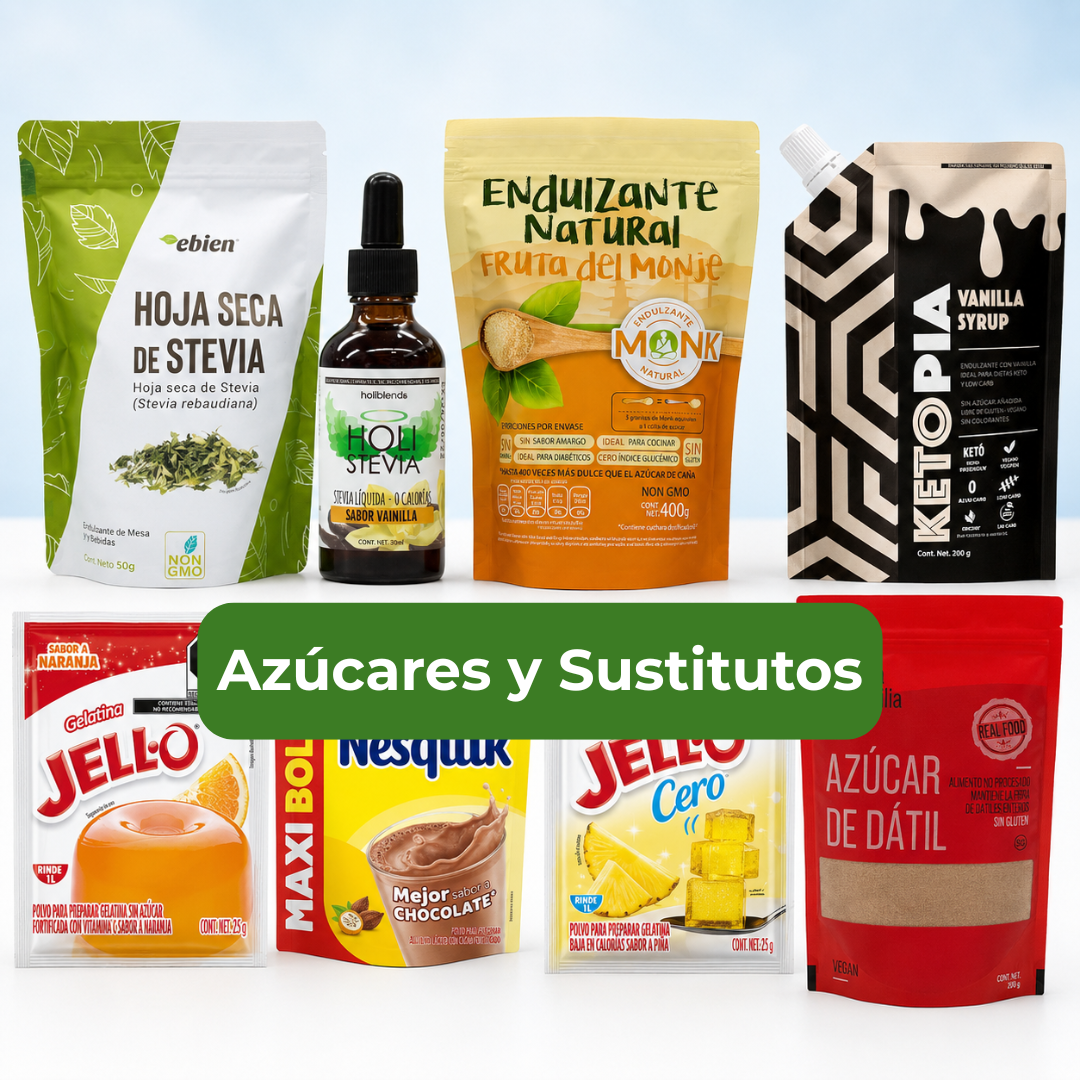 Azúcares y sustitutos