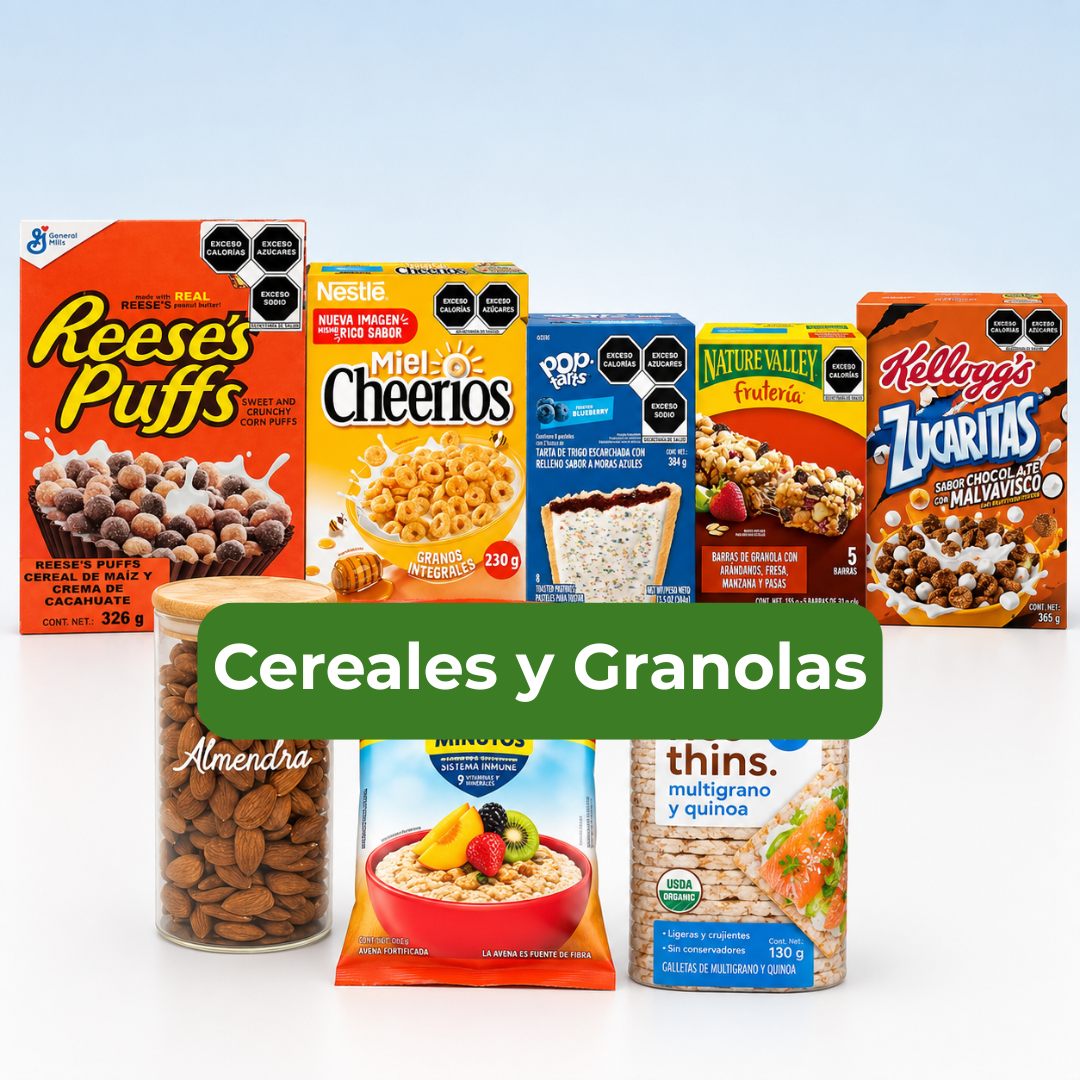 Barras, Cereales Y Granolas