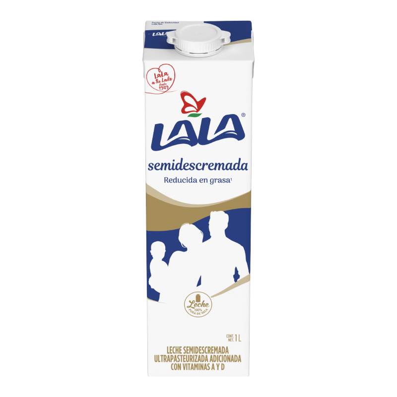 Leche UHT LALA® Semi (semidescremada)