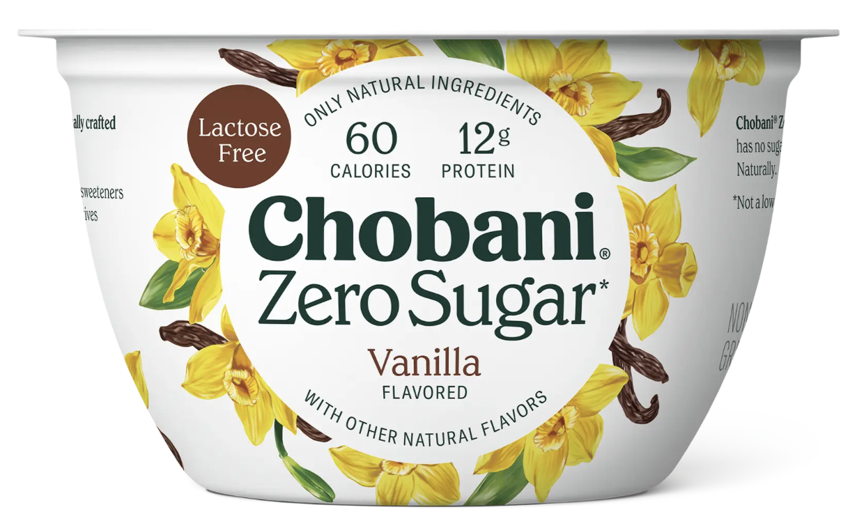 Chobani zero sugar-Vainilla