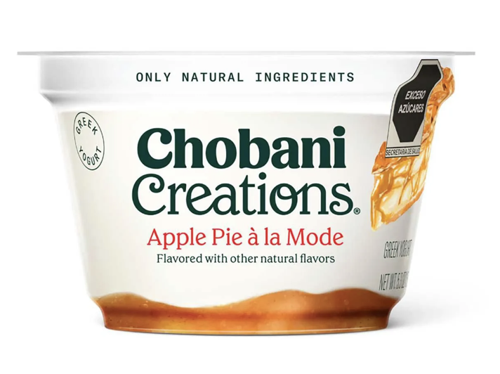 Chobani creations-pie de manzana