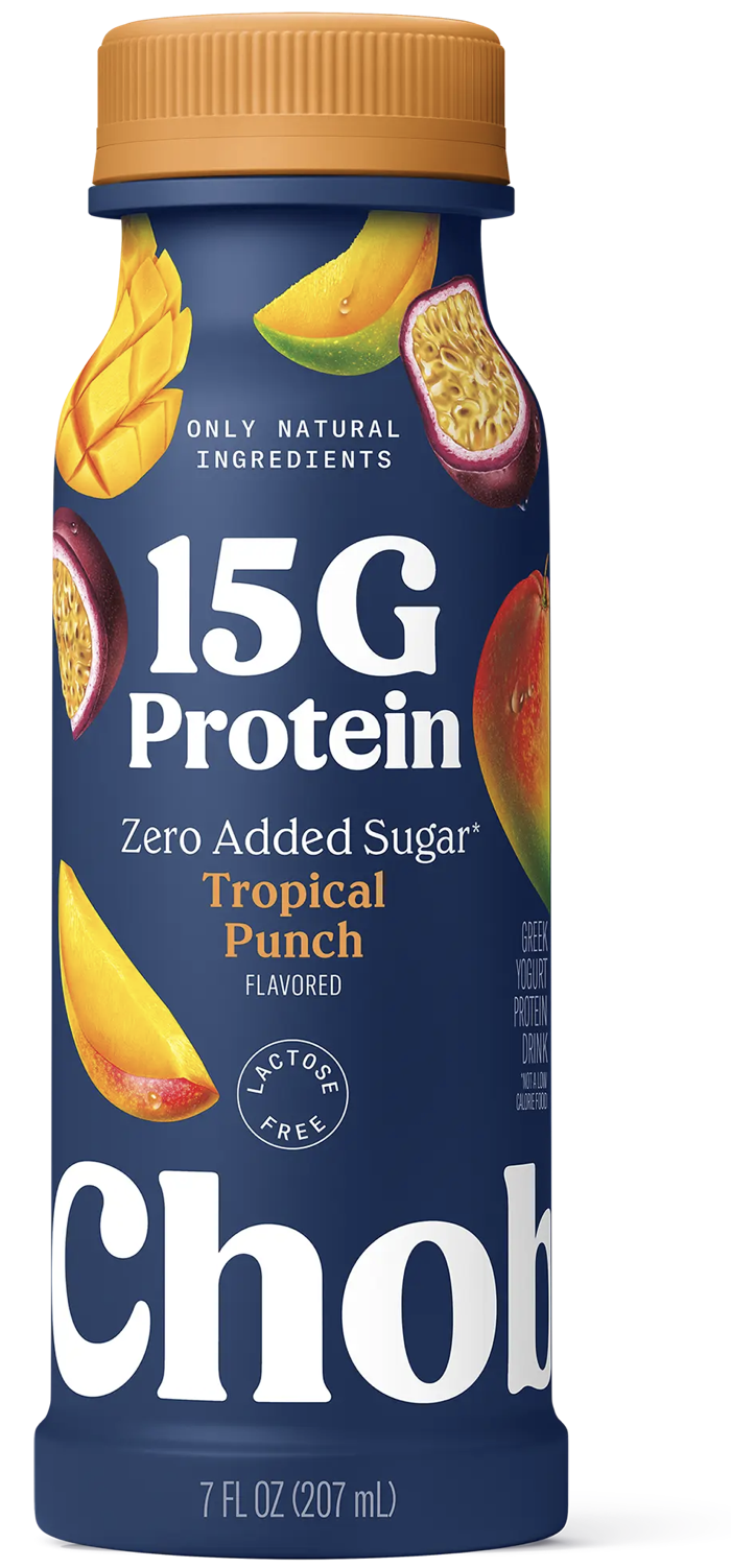 Chobani Bebible zero sugar- Ponche tropical