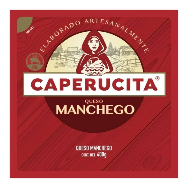 Queso tipo manchego Caperucita 400 g