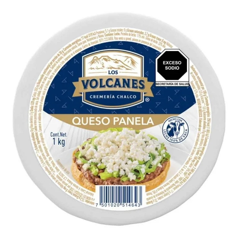 Queso panela Los Volcanes 1 kg