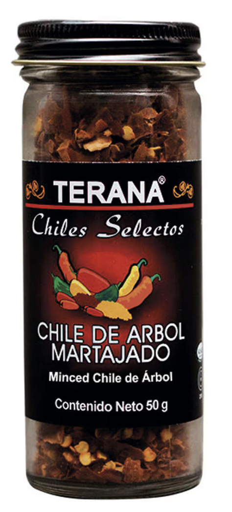 Terana - Chile de Arbol Martajado - 50 g
