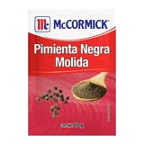 Pimienta negra molida McCormick - 10g