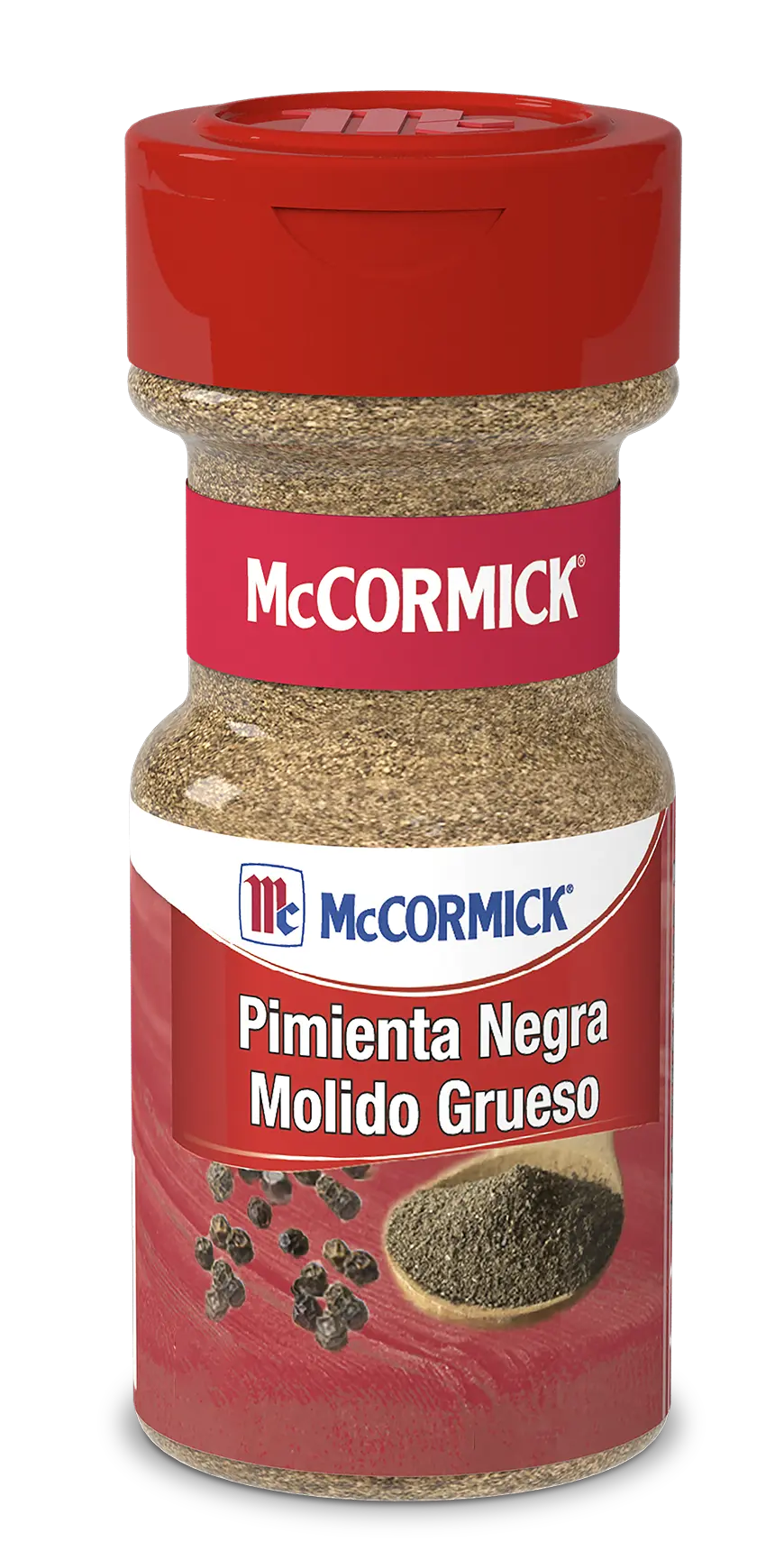 Pimienta negra molido Grueso McCormick - 62g