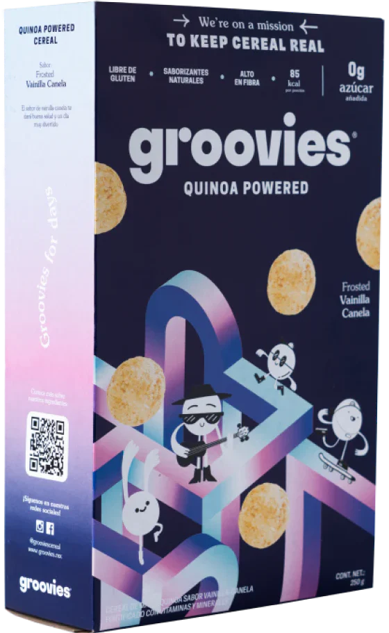 Cereal Groovies Vainilla Canela 250 g