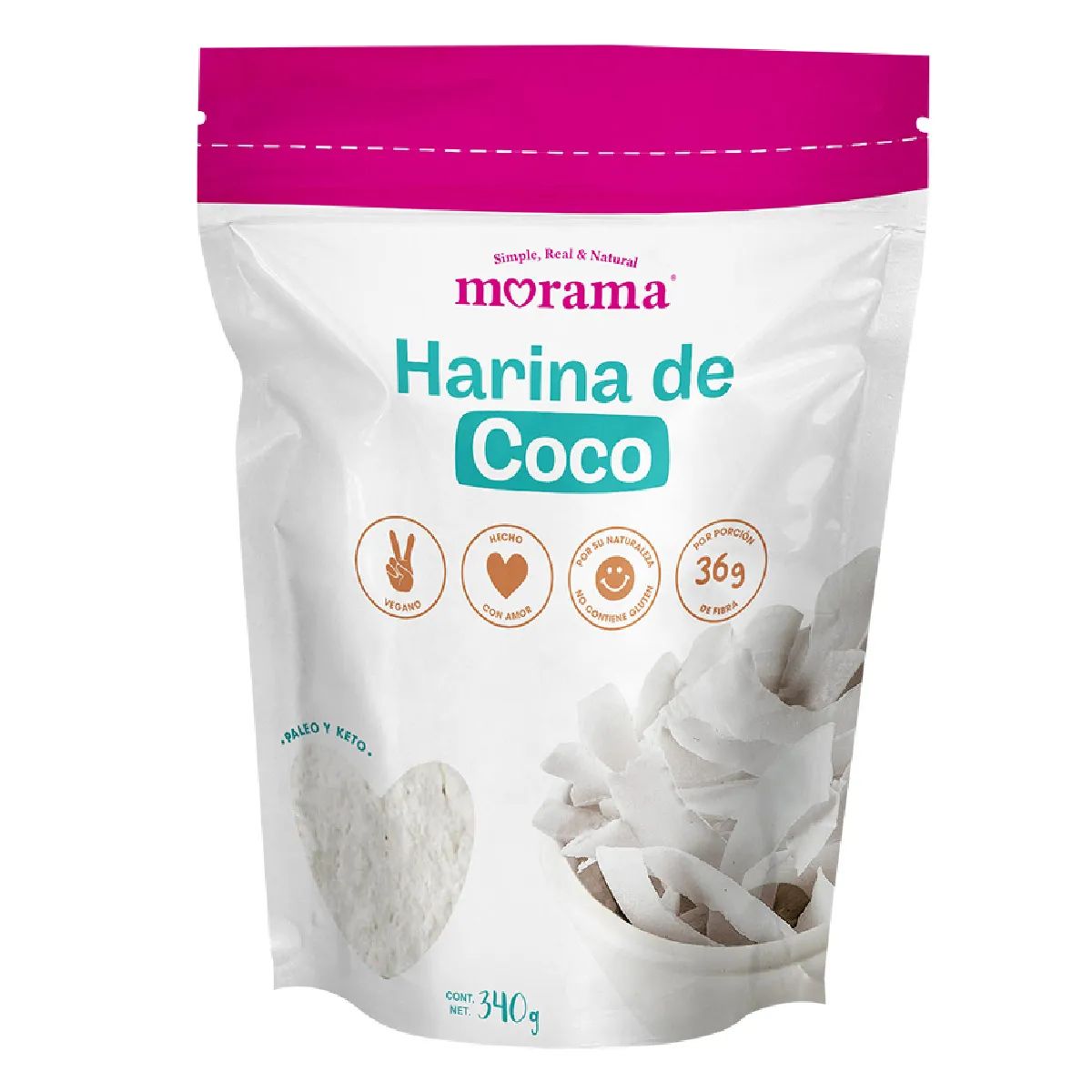 Harina de coco morama