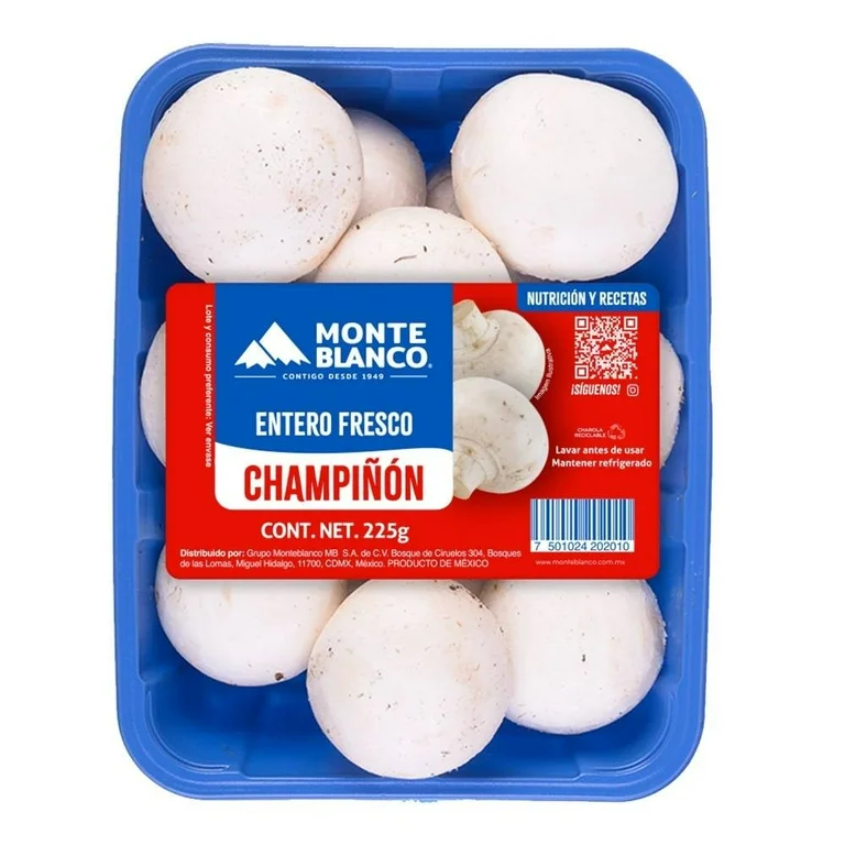Champiñon entero Monte Blanco 225 g