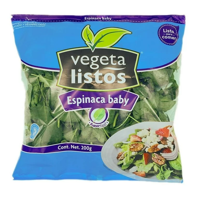 Espinaca baby Vegetalistos 200g