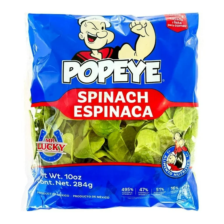 Espinaca Mr. Lucky Popeye 284 g