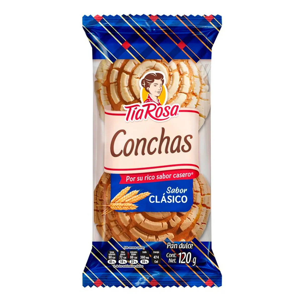 Conchas Tia Rosa Sabor Clasico