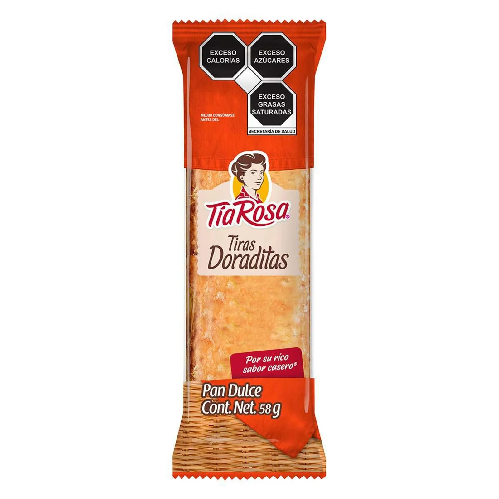 Pan Tia Rosa Tiras Doraditas