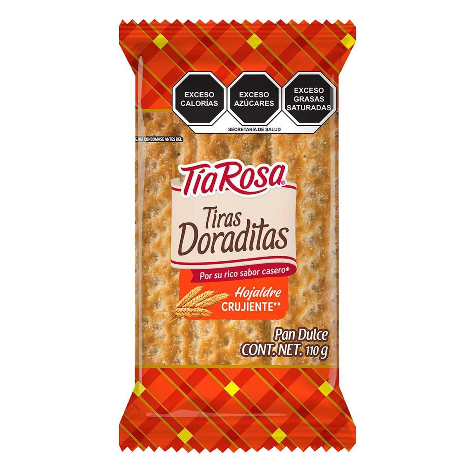 Pan Tia Rosa Tiras Doraditas