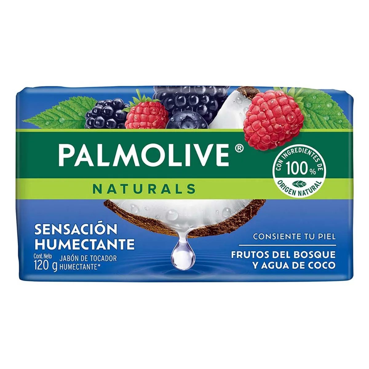 Jabón de Tocador Palmolive Naturals Frutos y Agua de Coco