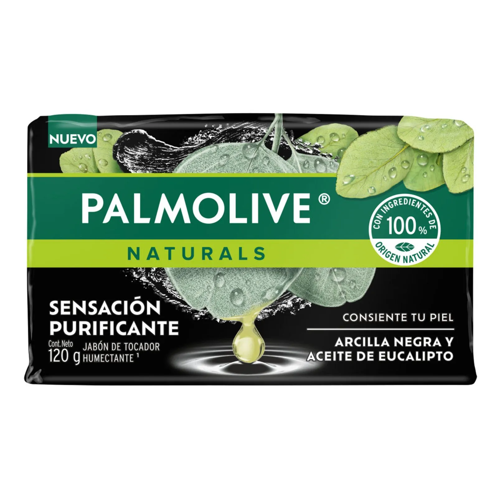 Jabón en Barra Palmolive Naturals Sensación Purificante